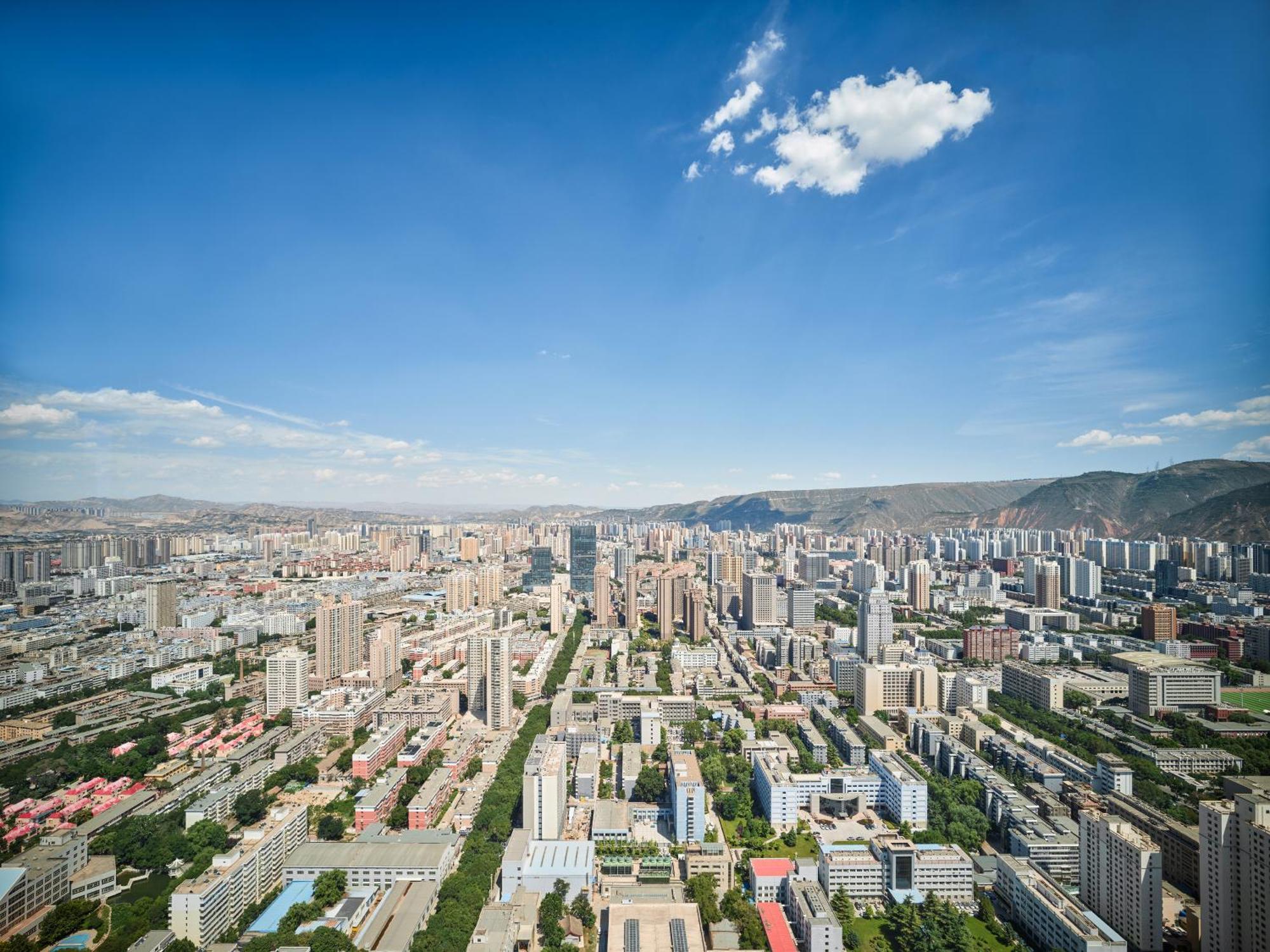 Hilton Lanzhou City Center ภายนอก รูปภาพ